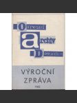 Okresní archiv Domažlice. VI. výroční zpráva 1982 - náhled