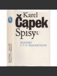 Hovory s T. G. Masarykem TGM (Karel Čapek - prezident Masaryk) Spisy Karla Čapka sv. XX. - náhled