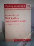 Dvě kytice národních písní (ladislav sutnar) - náhled