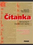 Čítanka německých literárních textů = deutschsprachige literatur in lesetexten  - náhled