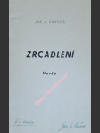 Zrcadlení - verše - vaňous jar a - náhled