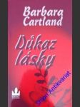 Důkaz lásky - cartland barbara - náhled