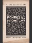 Pohřební promluvy - náhled