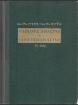 Vážková analysa a elektroanalysa II. Speciální část - náhled