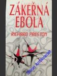 Zákeřná ebola - preston richard - náhled