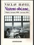 Vážení občané - projevy červenec 1990 - červenec 1992 - náhled