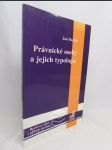 Právnické osoby a jejich typologie - náhled