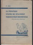 Za písničkou, staník má spalničky, nejkrásnější hromnička - náhled