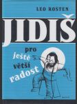 Jidiš pro ještě větší radost - náhled