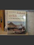 Lidová architektura v Československu - náhled