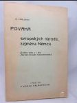 Povaha evropských národů, zejména Němců (Zvláštní otisk z I. dílu "Národní filosofie československé") - náhled