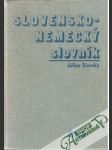 Slovensko - nemecký slovník - náhled