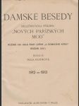 Damské besedy - ročník xxv. 1912 - 1913 - náhled