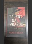 Talent na vraždu - náhled