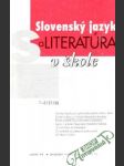 Slovenský jazyk a literatúra v škole 7-8/97/98 - náhled