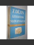 Z dějin literatur slovanských - náhled