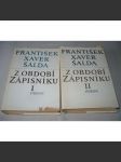 Z období Zápisníku -  2 svazky (František X. Šalda - Zápisník) - náhled