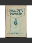 Škola zpěvu sólového - náhled