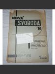 Nová svoboda. R.VI./1929. Čísla 16,31 - náhled