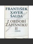 Z období Zápisníku II (František X. Šalda - Zápisník) - náhled