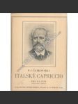 Italské Capriccio. Pro klavír - náhled