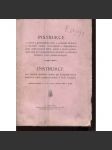 Instrukce pro správu školních statků při hospodářských ústavech zemí podporovaných v král. Českém - náhled