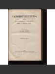 Národní kultura. List ústřední školy dělnické pro výchovu lidu. Ročník III., čísla 1.-10./1924 - náhled