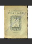 Kniha o lásce (ed. Moderní bibliotéka) - náhled