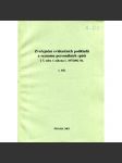 Zveřejnění evidenčních podkladů a seznamu personálních spisů, 1. díl - náhled