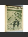 Časopis domov a svět 1929 - 1-52 - náhled