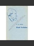 Paul Verlaine (Klub knižní tvorby Kmen, Přetisk z Ottova slovníku naučného, biografie, literární věda; typografická úprava Karel Teige) - náhled