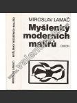 Myšlenky moderních malířů (moderní umění - texty o teorii) [malířství, avantgarda, postimpresionismus, kubismus, surrealismus, mj. Cézanne, Picasso, Matisse, Kandinsky, Klee, Toyen, Mondrian, Zrzavý, Braque, Breton aj.) - náhled