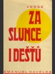 Za slunce i dešťů - náhled