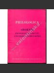 Philologica, sborník Filozofickej fakulty UK, 1962 (K jubileu Antona Bernoláka, Zástoj cyrilometodejskej idey u bernolákovcov) - náhled