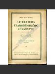 Literatura starořímského císařství (literární věda, Římská říše, mj. Drama, Epos, Elegie) - náhled