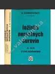 Ložiská nerastných surovín a ich vyhladávanie (edice: Edícia baníckej a hutníckej literatúry) [Ložiska nerostných surovin, hornictví, geologie, nerostné suroviny] - náhled