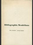 Bibliographia Mendeliana - náhled