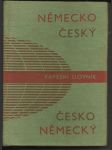 Německo-český, česko-německý kapesní slovník - náhled