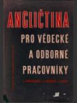 Angličtina pro vedecké a odborné pracovníky - náhled