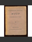 Most, básně 1919-1921 (Vítězslav Nezval, 1. vydání, knižní prvotina) - náhled