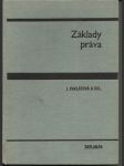 Základy práva - náhled