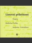 Listovní příležitosti. Dopisy Bedřicha Fučíka Mojmíru Trávníčkovi - náhled