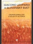 Giacomo Leopardi a slovanský svet - náhled