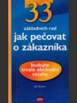 33 základních rad jak pečovat o zákazníka - náhled