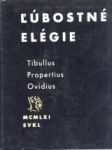 Ľúbostné elégie - náhled