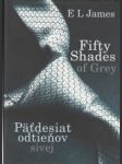 Päťdesiat odtieňov sivej. Fifty Shades of Grey - náhled