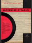 Slovenské divadlo 1971 č.4. - náhled