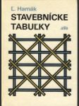 Stavebnícke tabuľky - náhled