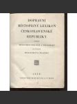 Dopravní místopisný lexikon Československé republiky (první republika, soupis obcí, železnice, pošta, telefon aj.) - náhled