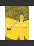 Klapalekiana, vol. 38, no. 3-4 (2002) - náhled